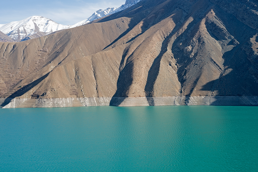 The reservoir that supplies much of Tehran's water. Western Alborz, 16/11/15.