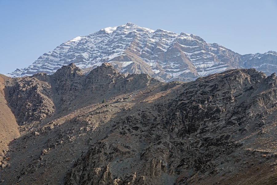 The arid, south-facing elevation of the western Alborz, 16/11/2015.