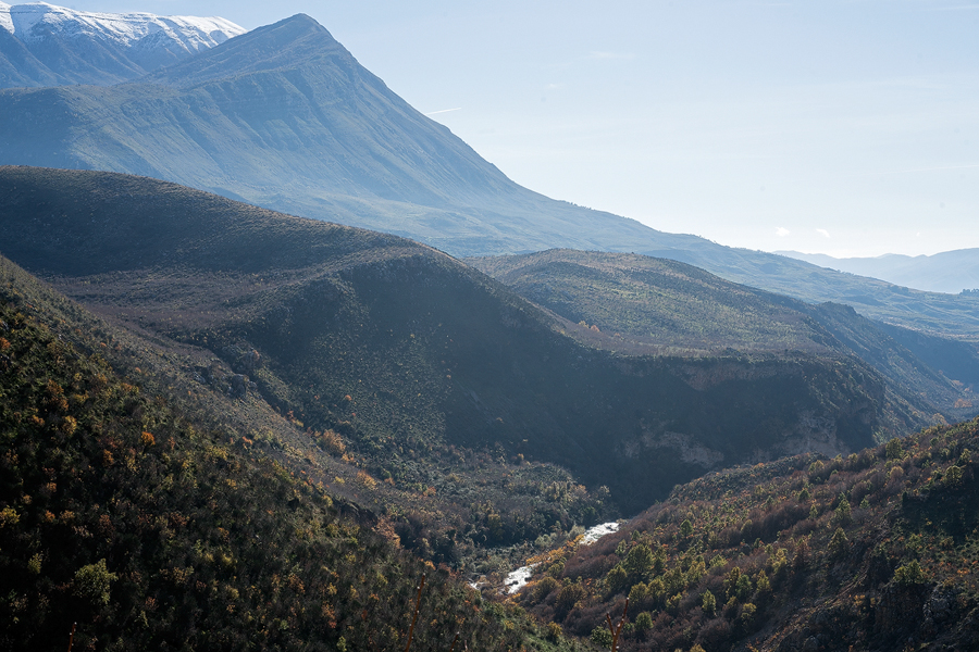 Scenery near Gjirokaster.