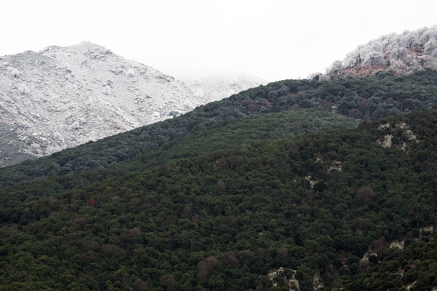 Samothraki, from the north coast road, 18/1/16.