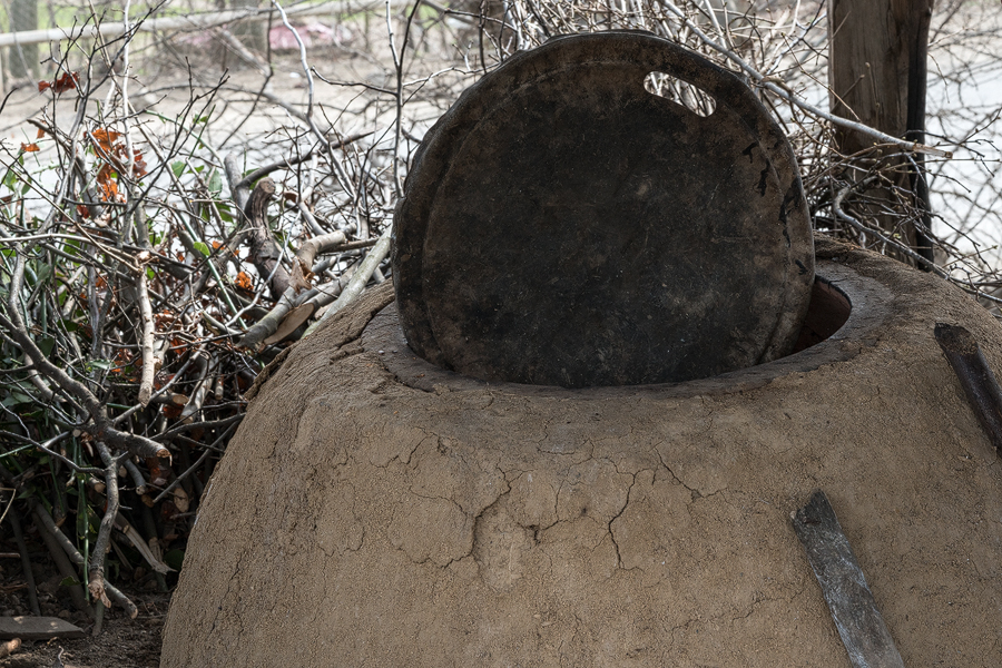 A tandir bread oven
