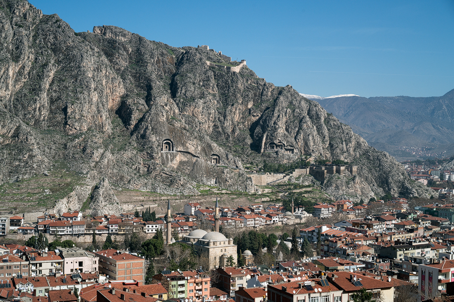Amasya and the tombs of the Pontic Kings.